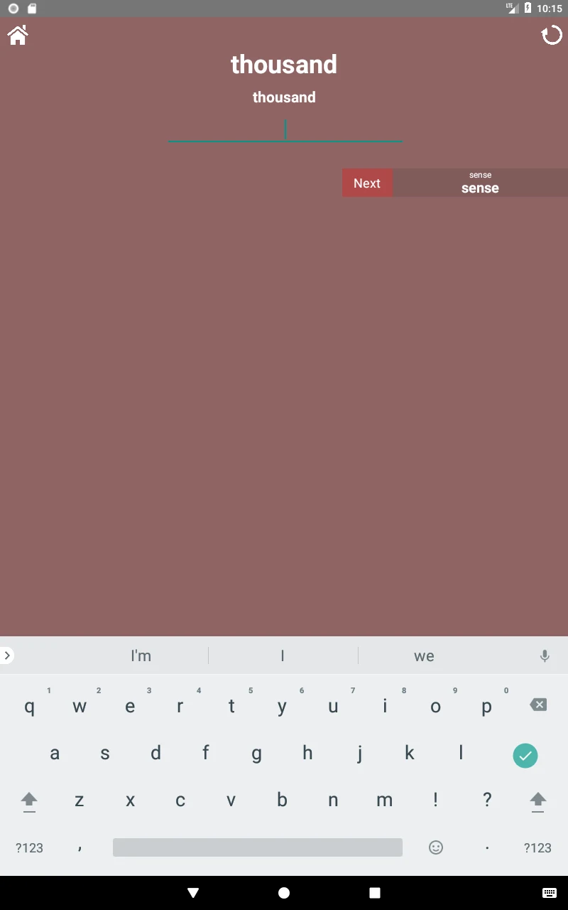 Kami Typing! Keyboard Ninja screenshot